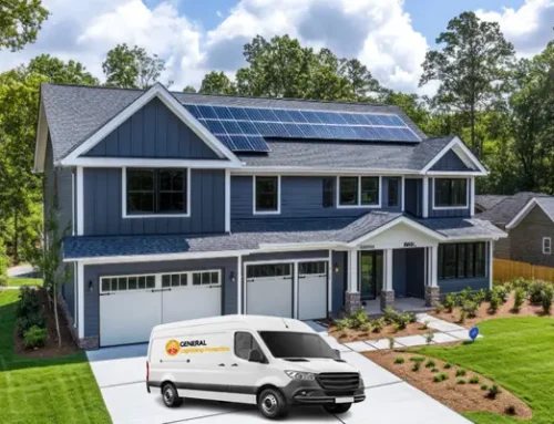 Lightning Rods for Solar Roofs